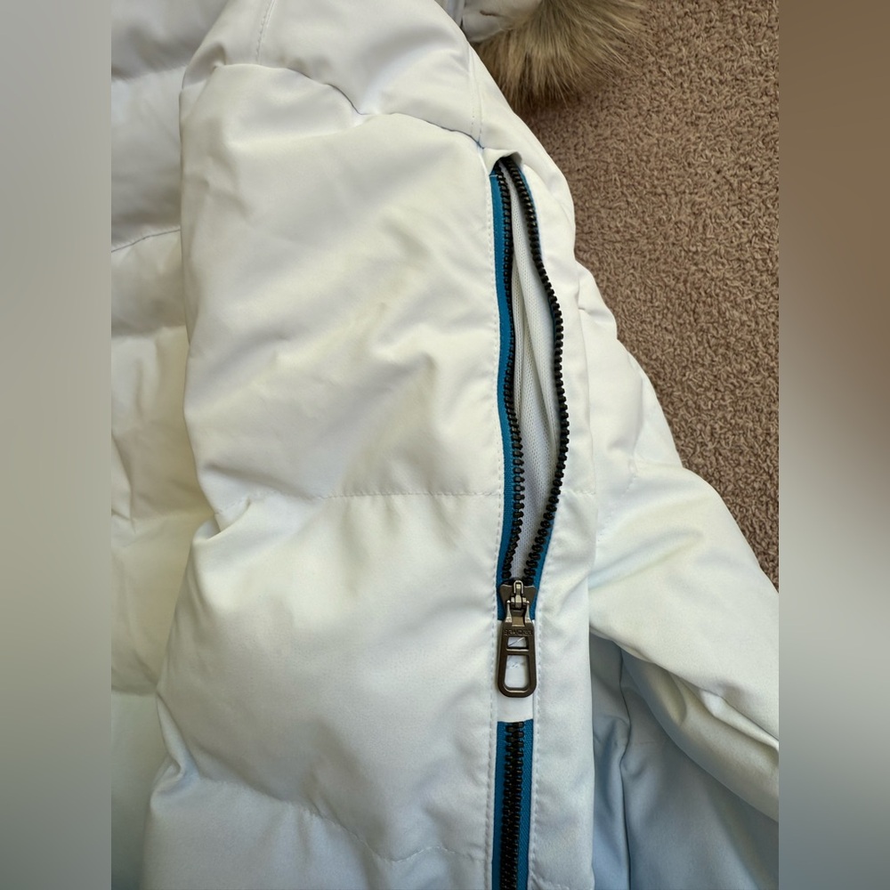Spyder Women's Falline GTX Infinium Down Jacket - Defrost Collegiate - Picture 9 of 15